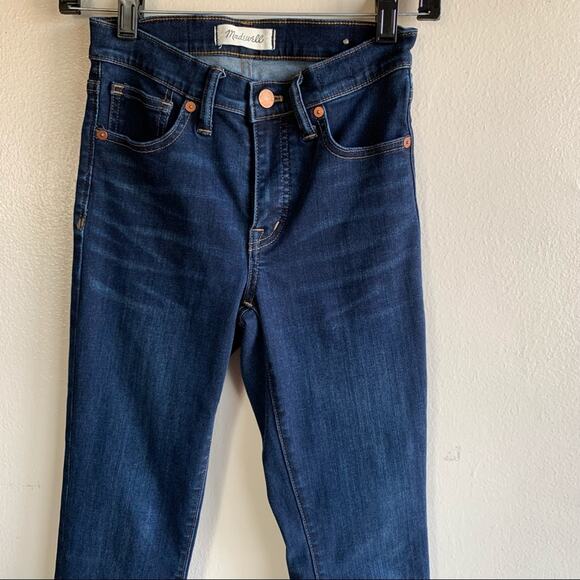 Madewell 9" Mid-Rise Skinny Jeans in Larkspur Wash Size 24 - Picture 5 of 12